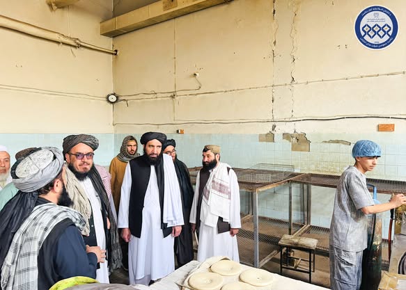 د امارتي شرکتونو لوی رئیس د بلخ سیلو او نساجي امارتي شرکتونو څخه لیدنه وکړه