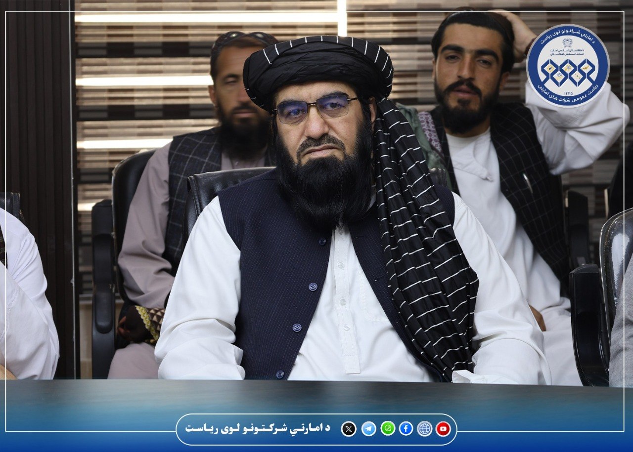 د امارتي شرکتونو لوی ریاست د څارنې او ارزونې رئیس معرفي شو