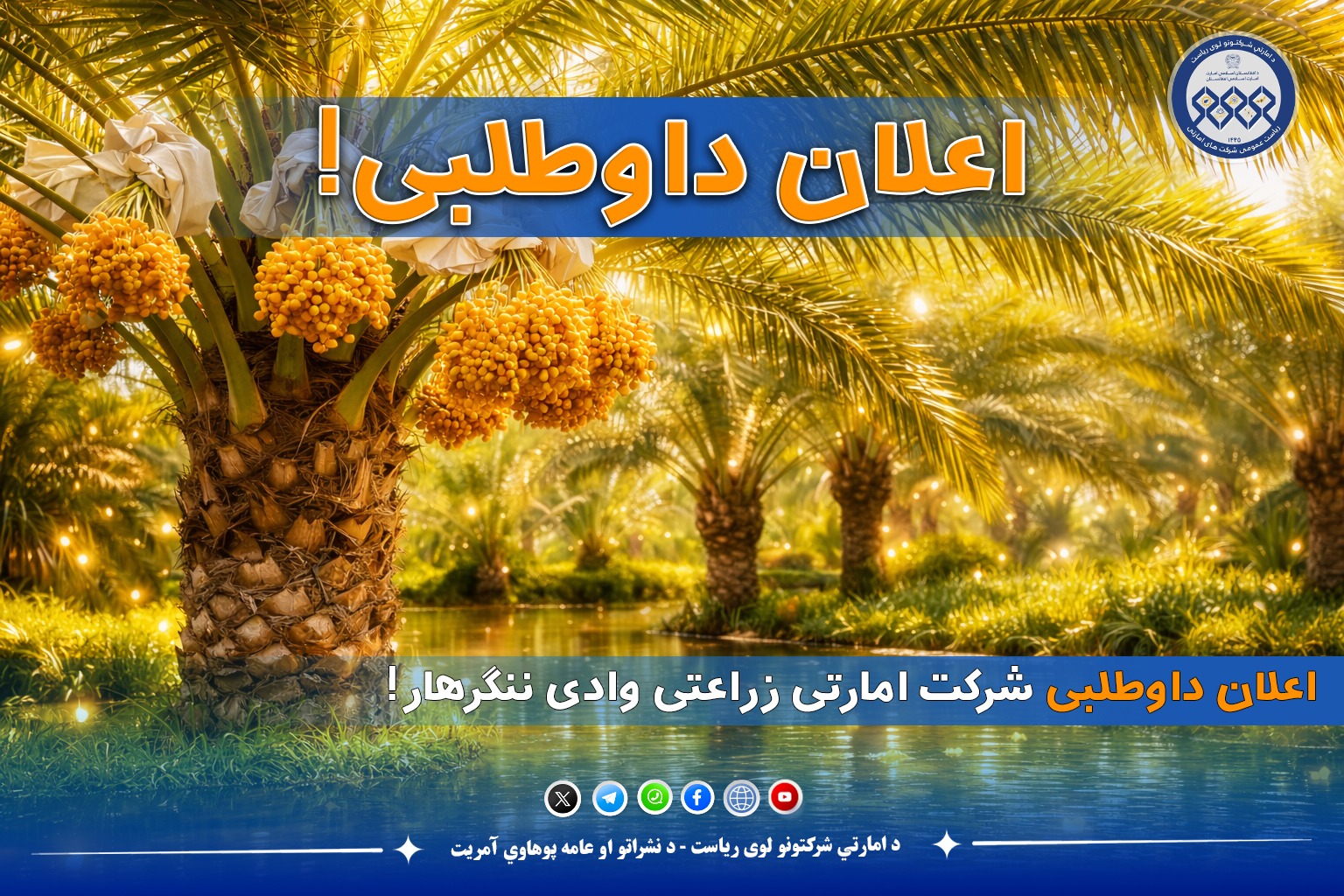 اعلان داوطلبی!
