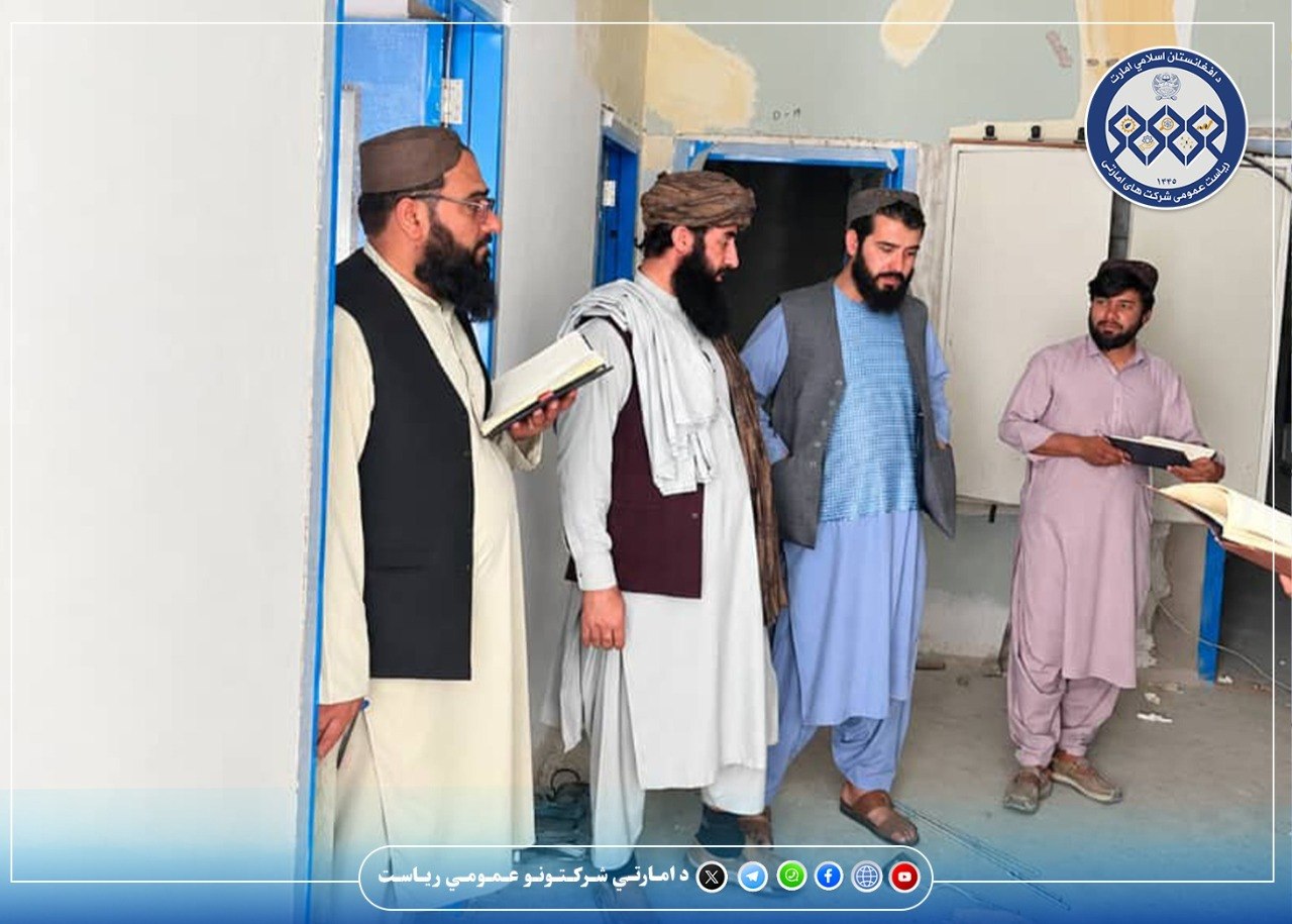 رئیس اجرائیوی شرکت امارتی تولید مواد ساختمانی از روند ساخت ساختمان فابریکه دوا بازدید کرد