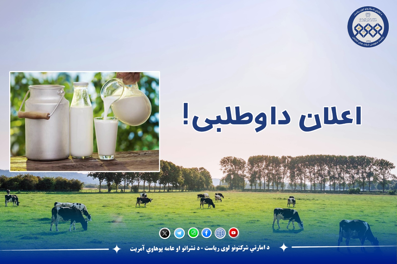 اعلان داوطلبی!