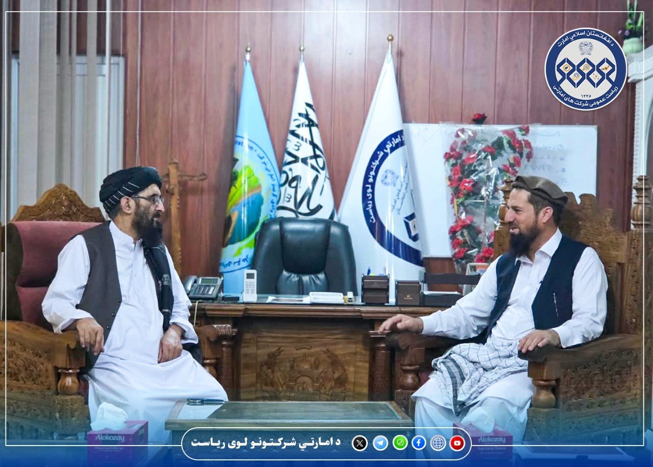 د ننګرهار وادي کرنیز امارتي شرکت اجرائیوي رئیس د عامې روغتیا وزارت له پلاوي سره ولیدل