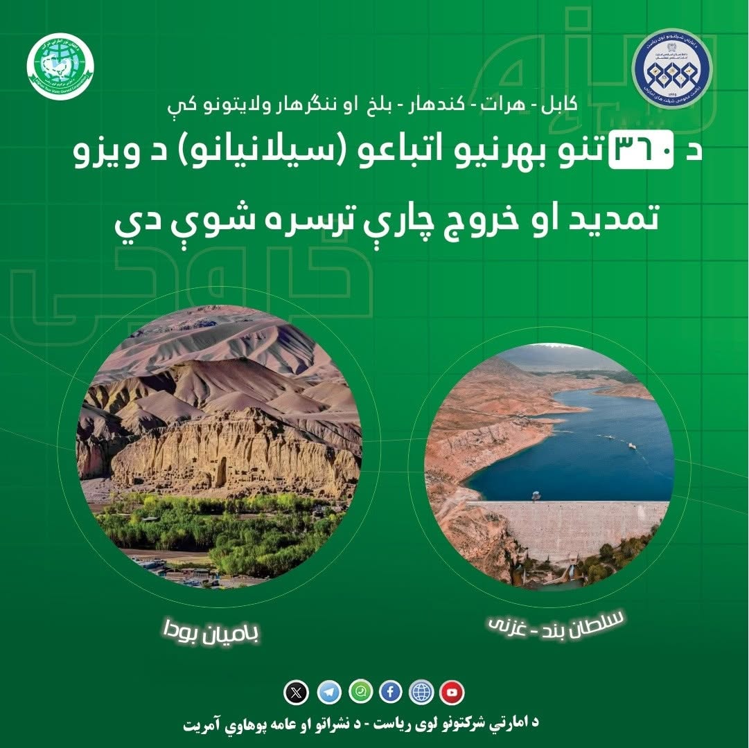 د ۳۶۰ بهرنیو ګرځندویانو د ویزو د تمدید او د وتلو چارې ترسره شوې