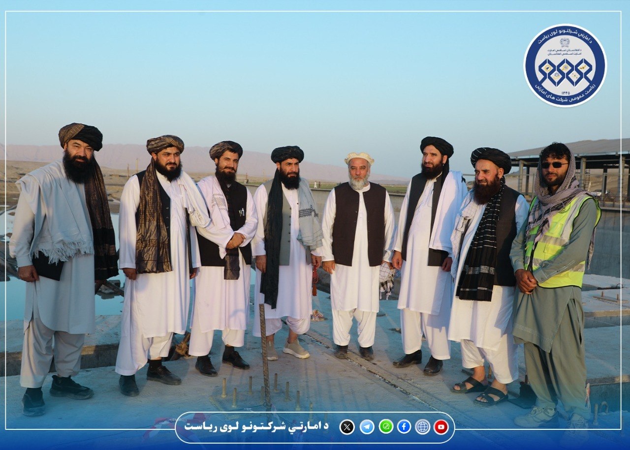 د امارتي شرکتونو عمومي رئیس د قوشتېپې ستر کانال له سربند څخه لیدنه وکړه